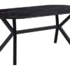 Dkton Dizajnový jedálenský stôl Aisha 180 cm čierny