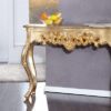 LuxD Luxusný toaletný stolík Veneto zlatý
