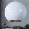 LuxD 16649 Lampa Sphere biela závesné svietidlo