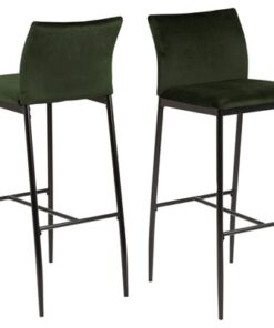 Dkton Dizajnová barová stolička Midena olivová
