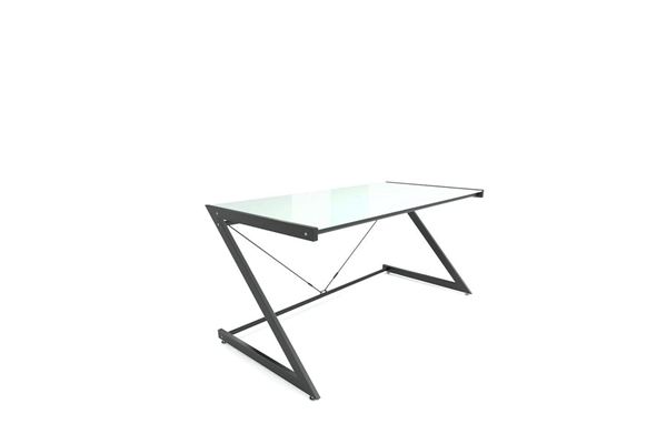 Meble PL Dizajnový stôl Prest biela/čierna
