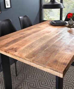 LuxD Dizajnový jedálenský stôl Thunder 140 cm mango