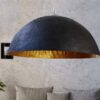 LuxD 16711 Lampa Glimer 70cm čierno-zlatá závesné svietidlo